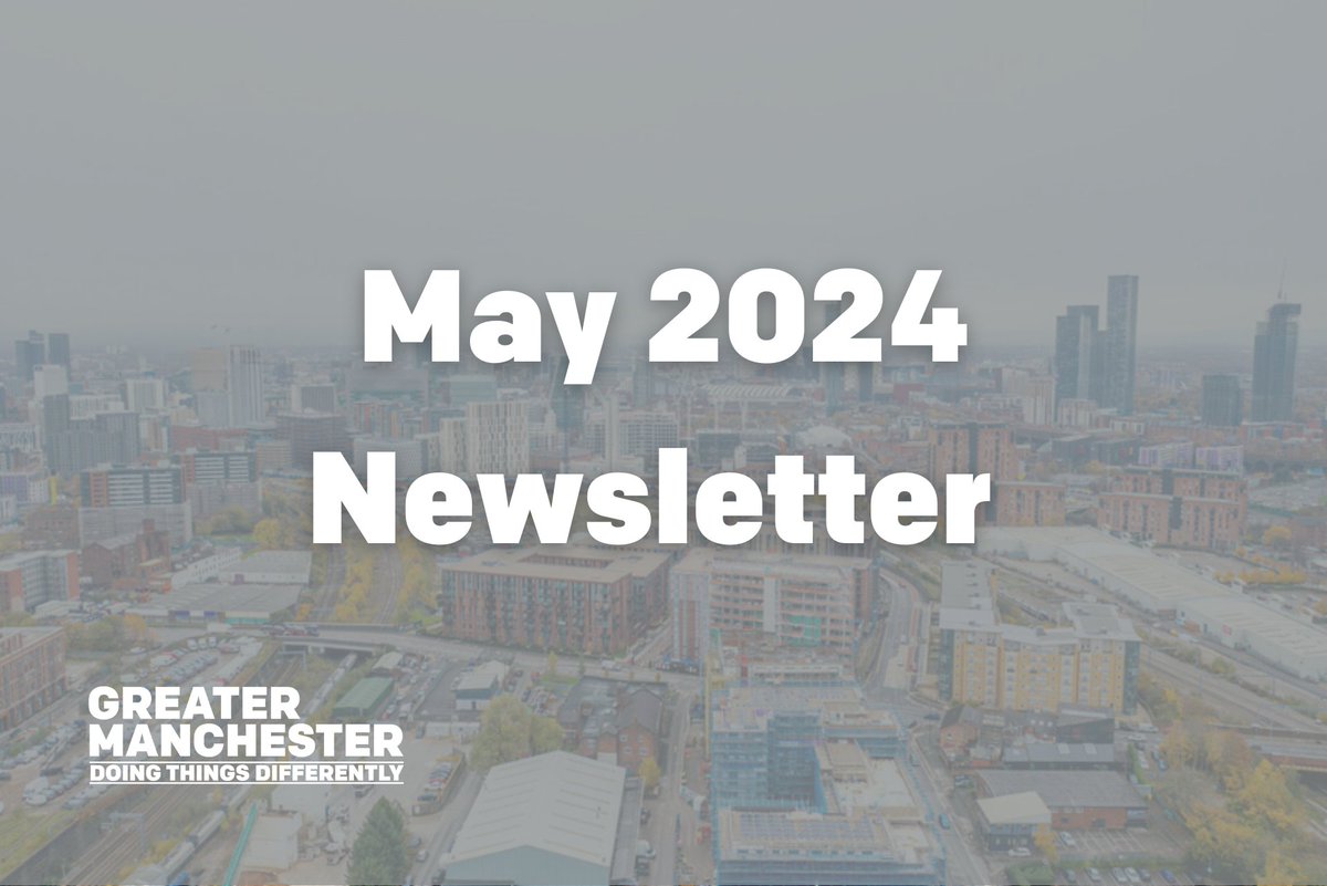 📰Read our May newsletter 🗞 @MayorOfGM pledges 10,000 new council homes by 2028 in Greater Manchester 🗞 @manchesterfire releases their smoking and fire safety campaign 👉 orlo.uk/pqHki