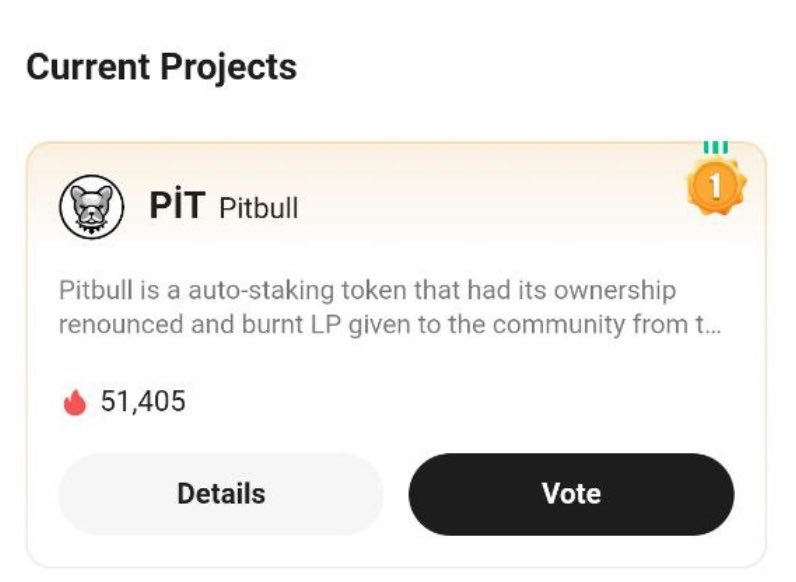 📢 Time for one last push! Vote for $PIT on this 2nd phase of #GemVote and get your share from a total prize pool of $2,000 raised by our community Fill the form below to be eligible to win and to get more info👇 bit.ly/pitvoting #KuCoin