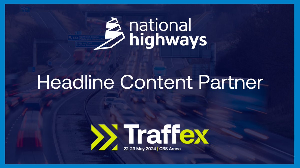 📣 We’re pleased to announce that we are the Headline Content Partner for the 2024 @Traffex event. The event will bring together stakeholders responsible for the management and development of the UK’s national and local roads. Register here ➡️ traffex-parkex-evex-cc-2024.reg.buzz