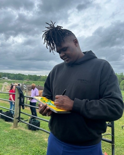 Remember when @NCState super-star DJ Burns visited the @NCStateDairy and discussed the benefits of drinking chocolate milk as a recovery drink? Check out our Facebook page to enter the giveaway for a chance to win an autographed Got to Be NC license plate! #NCState #NCAgriculture