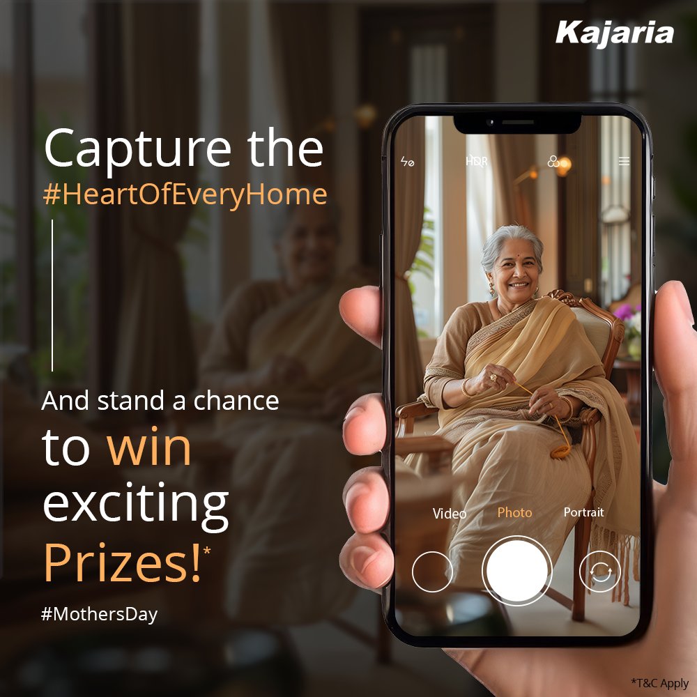 Celebrate #MothersDay by showing love to those who are the heart and soul of our homes. Follow these easy steps to enter our contest and win big! 1. Capture a beautiful picture of your mom at her favorite spot at home. 2. Share the photo & tag us with #HeartOfEveryHome. 3.