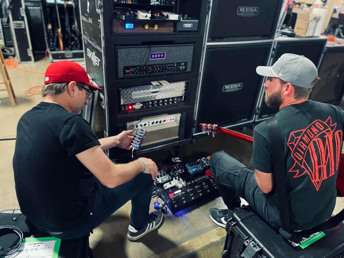 Seth Morrison of Skillet getting dialled in for their 2024 shows! 🔥

---

#revv #revvamps #revvtime #skillet #hardrock #rigsofdoom