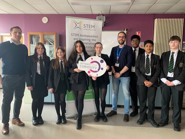 Well done to our #spaceinspirations very own STEM Ambassador Kerem Cubuk who delivered STEM workshops with three Schools and pictured below is @SPCBallymena who took part on Tues 7th May #activateyourcuriosity #watchthisspace @mea_bc
