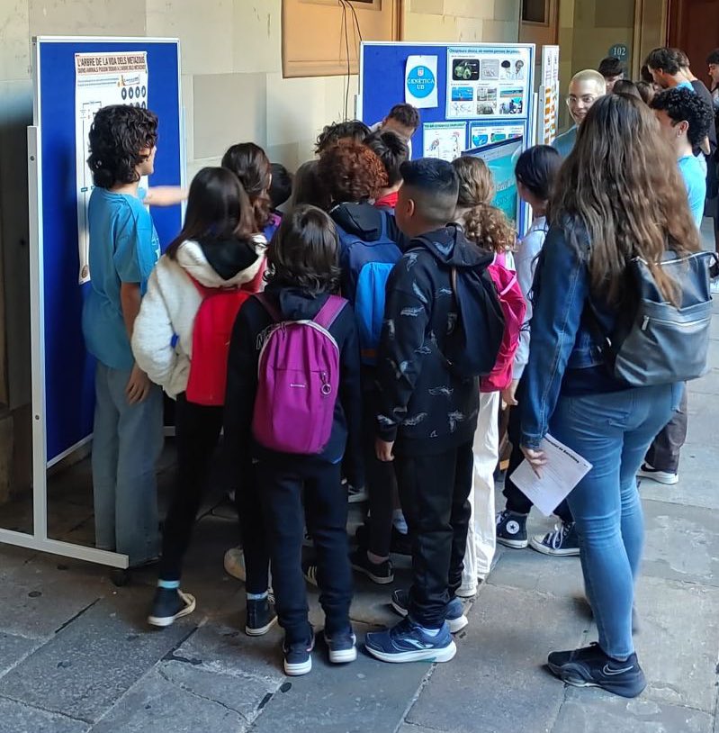 evodevogenomeUB's tweet photo. Today we had a wondeful Friday at the #FestaCiènciaUB where our team members shared the results of our projects on Oikopleura, marine noise pollution @deuteronoise @LaSalleBCN @jpioceans and bitoxins @CienciaGob. Come tomorrow Saturday for more 🧬🌊 https://t.co/ddoLeHK5wE