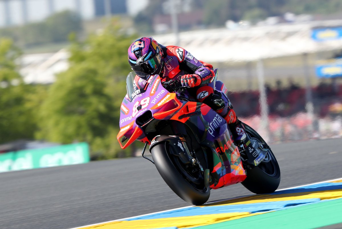 Jorge Martin sets the fastest time (1:30.388) in FP2 at French Grand Prix! #FrenchGP #MotoGP