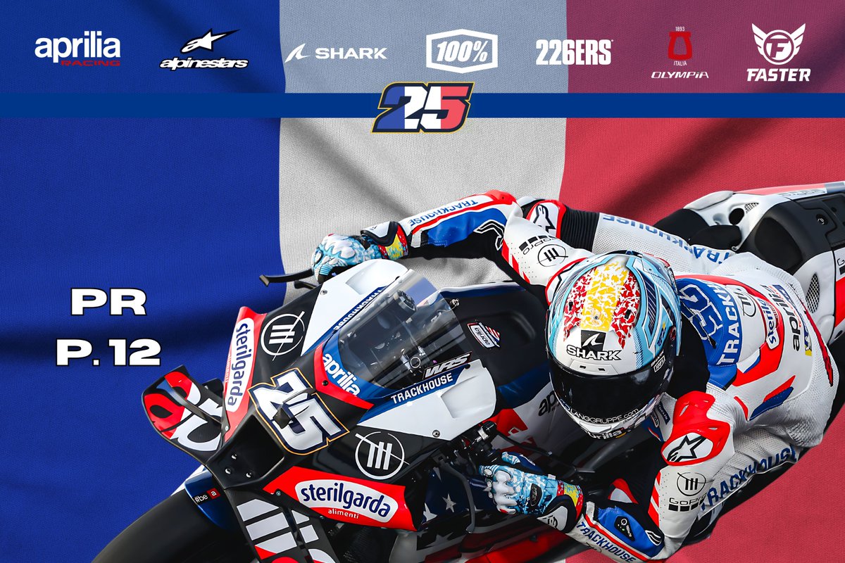 #𝐅𝐑𝐄𝐍𝐂𝐇𝐆𝐏 🇫🇷
𝗣𝗥𝗔𝗖𝗧𝗜𝗖𝗘 - 𝗣. 𝟭𝟮
#RF25 🔥🚀
#MotoGP #Allin25
#RF25FanClub