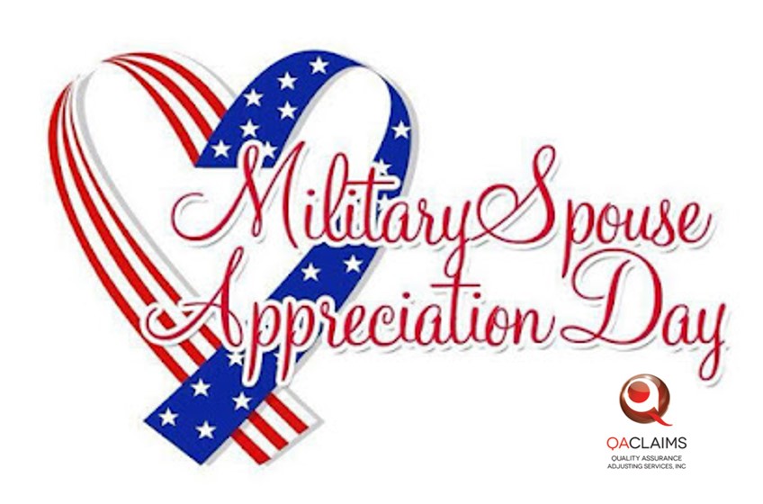 QAClaims's tweet photo. Thank you to all the military spouses that support their soldier so they can protect our great country.  Happy Military Spouse Appreciation Day! https://t.co/hUknOkt70Y