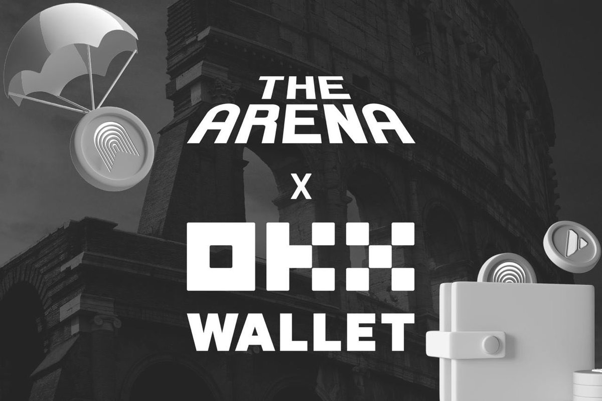 Partnership Announcement #3: In partnership with @okxweb3 The Arena is rolling out a special onboarding campaign leading into the launch of $ARENA. All OKX wallet users will have the opportunity to onboard into The Arena and get active for a chance to win special prizes. This