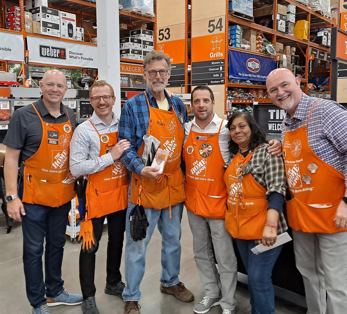 We enjoyed a VIP visit at our <a href="/HomeDepot/">The Home Depot</a> store 2806 from Pete Capel, Division President! We recognized him with a "Homer" award for his great $1.00 cleaning products offering in his stores. Offering our customers an affordable choice! Thanks, to all our the visitors! 👏🏆🙂