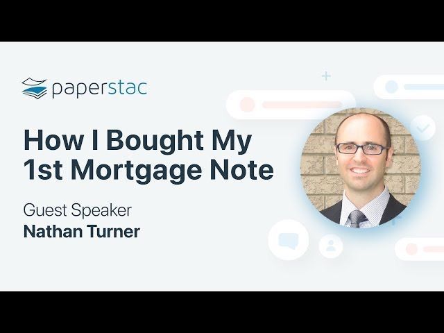 👀💡 Don't miss out!

🎥 Watch 'My First Note with Nathan Turner' now on the Paperstac YouTube channel! 

👉 Click here to watch now: buff.ly/3y7uTMK

#RealEstateInvestment #MortgageNotes #NoteInvesting #RealEstateInvestor #PaperstacPodcast