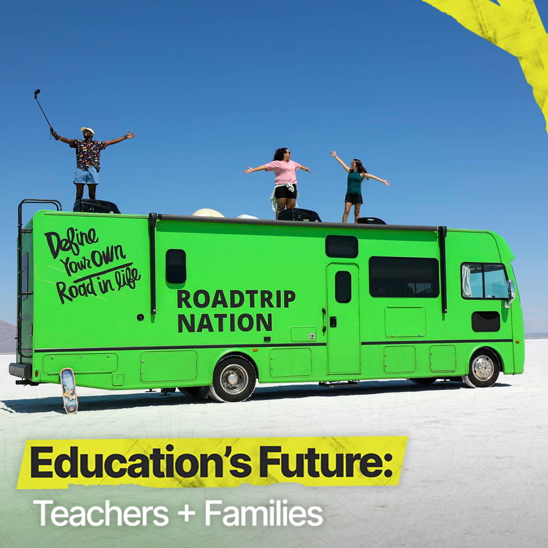 Brandon, Darlene, and Carli set out on the road last year with grantee @RoadtripNation to see how innovative and impactful teachers are working with families to empower students. 👉Follow their journey at rtn.is/teachers-famil… #Education #FamilyEngagement