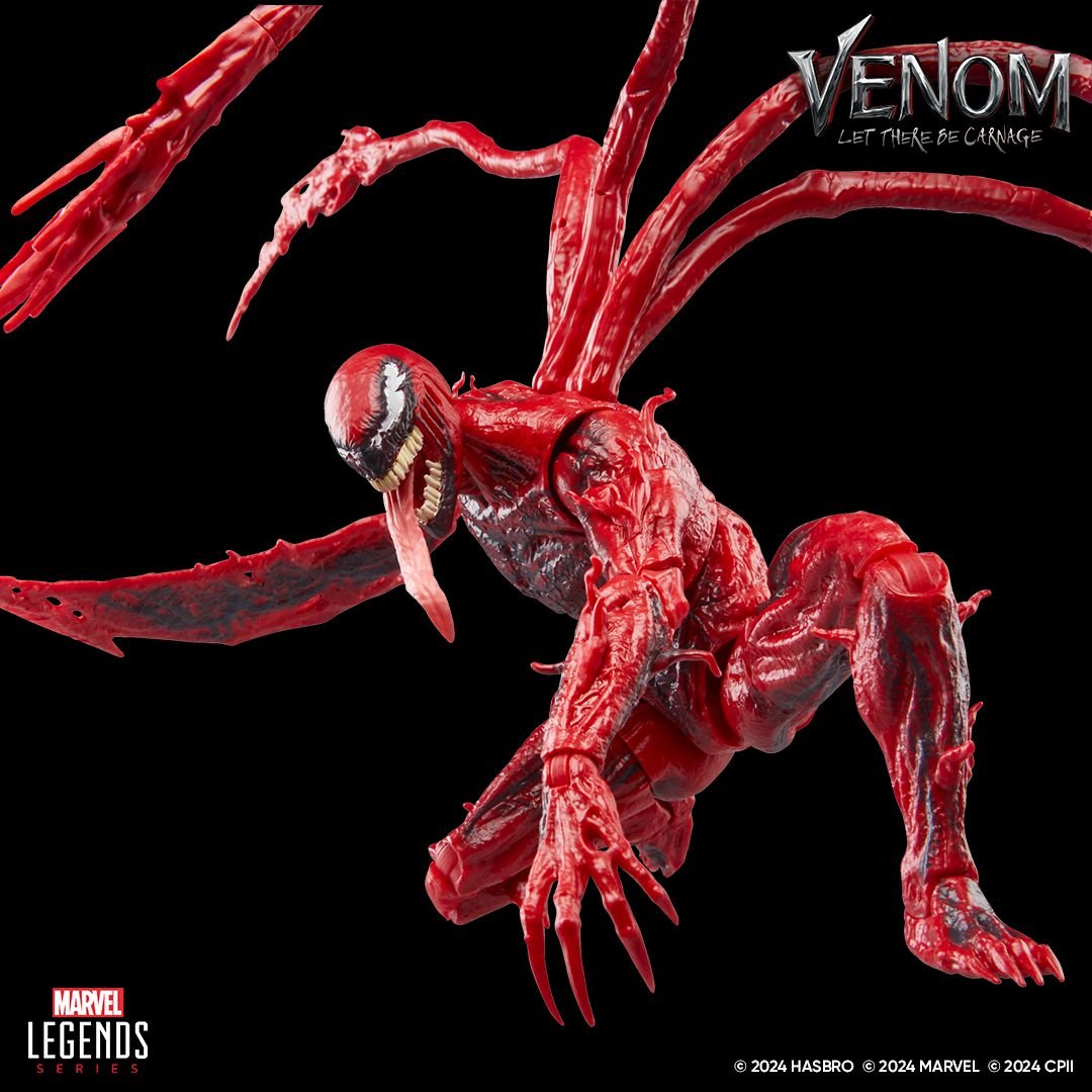 Hasbro Marvel Legends Movie Carnage, preorders open next Wednesday (5/15) at 1 PM EST.