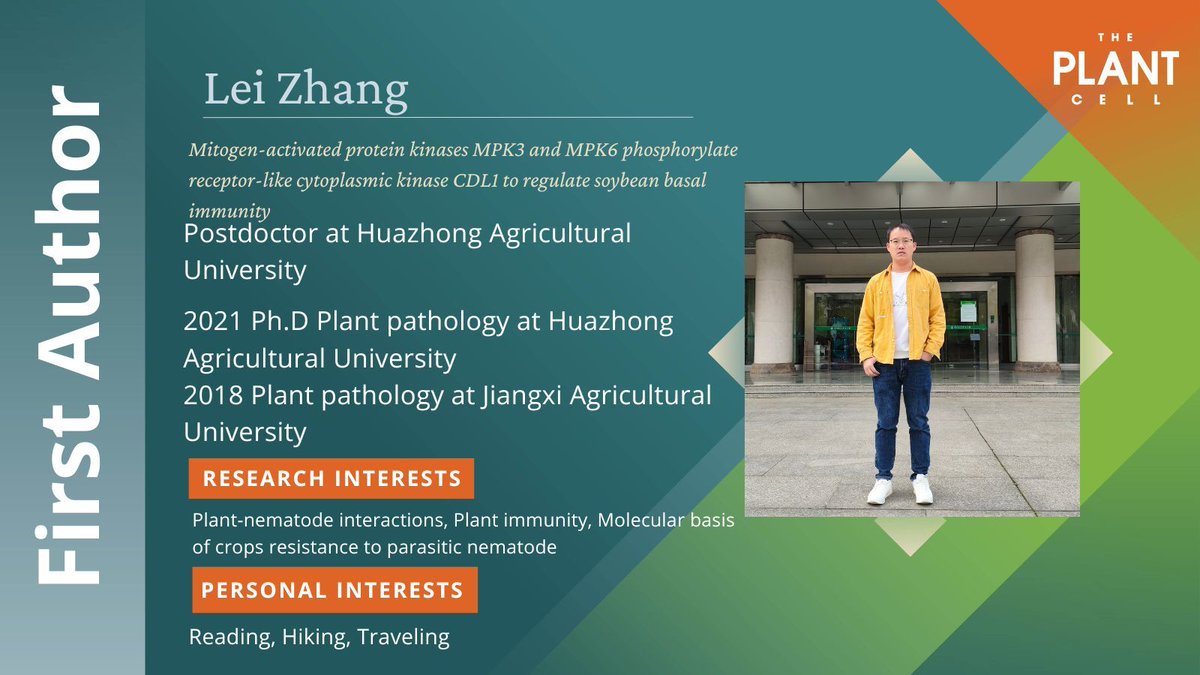 “The 'battle' for nutrients and living space between plants and pathogens is interesting, and is a profound demonstration of adaptive evolution,” says Zhang. #WeAreASPB buff.ly/4duAMnj