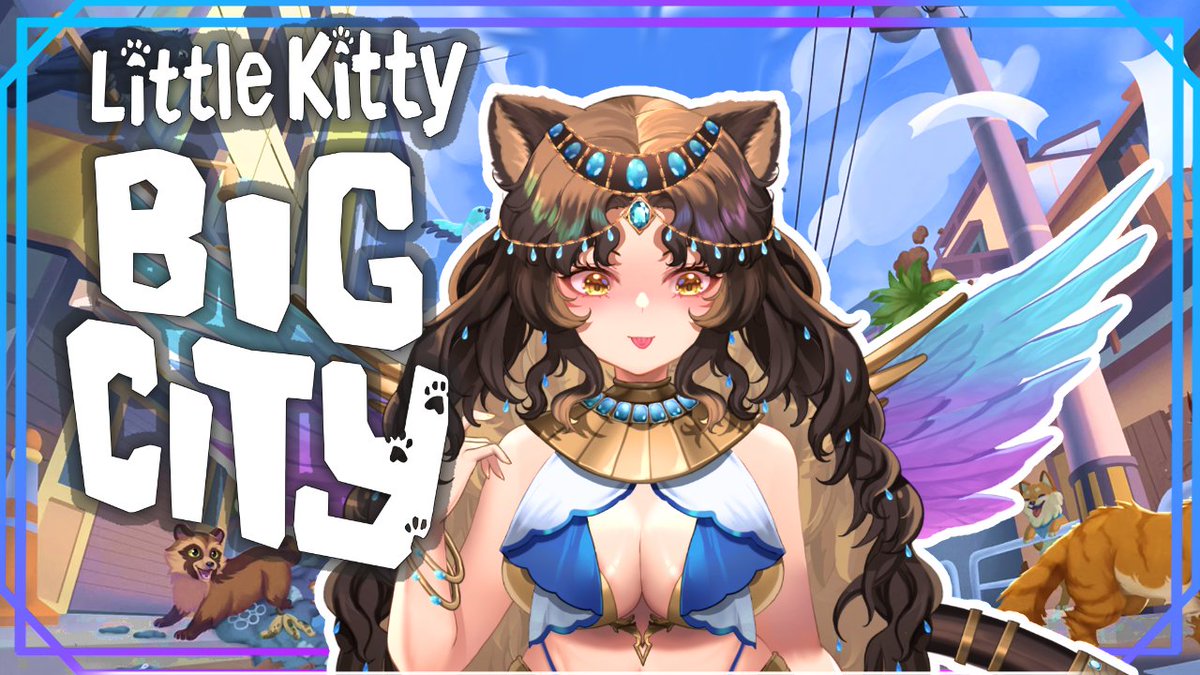 🔴Live NOW🔴
🔆〖Little Kitty Big City〗🔆
𓆩⟡𓆪┆Return to Cat, Reject pottery
𓆩⟡𓆪┆twitch.tv/dee_the_sphinx
#Live2DEE