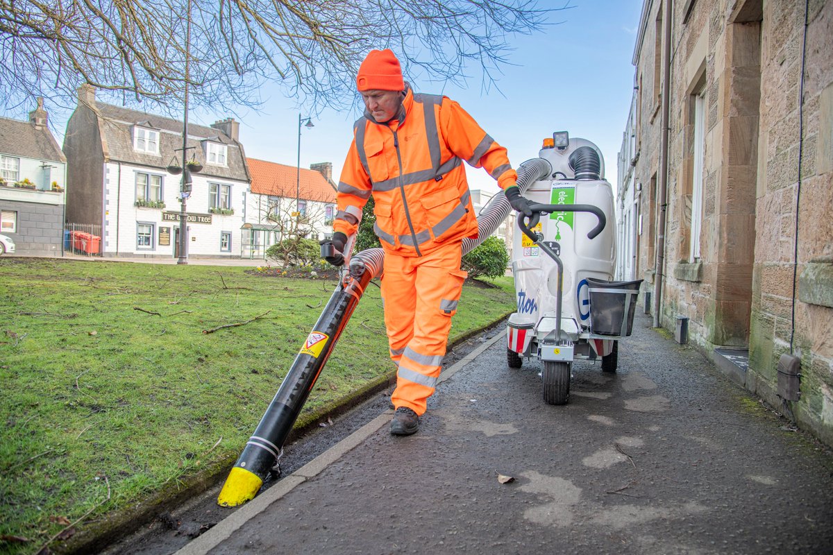 Our new Cleaner Communities Teams are already improving the environment in our town and village centres. Teams were created to focus on additional cleaning for high footfall areas, including using specialist urban vacuums called Gluttons. More at news.westlothian.gov.uk/article/82044/…