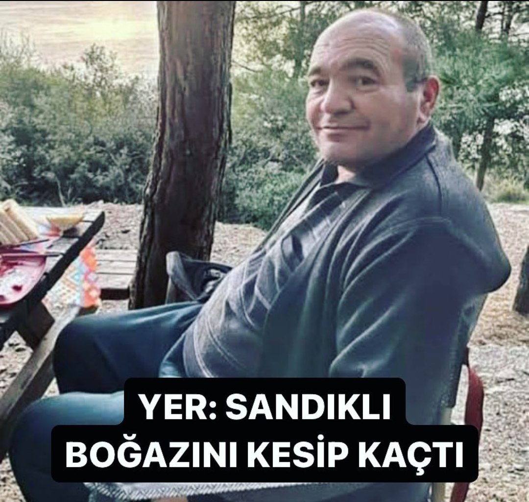 Afyonkarahisar Sandıklı ilçesinde çiftçi Mehmet Akşit , Çoban olarak yanında çalıştırdığı Suriyeli sığınmacı tarafından tarlasını sürdüğü sırada arkadan boğazı kesilerek vahşice katledildi. Suriyeli katil Mehmet Akşit'e ait evdeki parayı da alarak kaçtı... Yorum sizlerin...