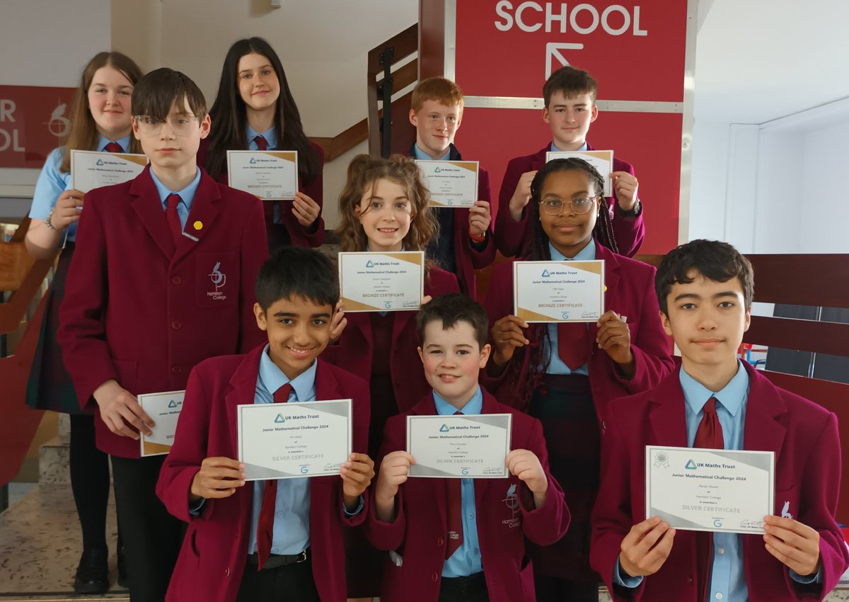 Maths at Hamilton College Scotland tweet media