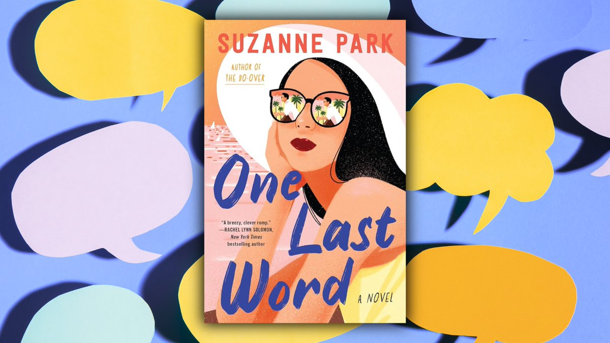 If you're in the mood for a laugh-out-loud #romcom replete with heart and social commentary, then this is your sign to #read Suzanne Park's latest #book, ONE LAST WORD! booktrib.com/2024/05/10/one… #romance #funny #bookstoread #bookish #mustread