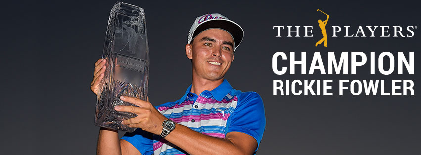 #GolfHistory 10/05/2015
Ricky Fowler wins The Players Championship in a play-off over Kevin Kisner & Sergio Garcia
The BOSS of TPC Sawgrass that year ⛳️
 #THEPLAYERS #OnThisDay #PGATour