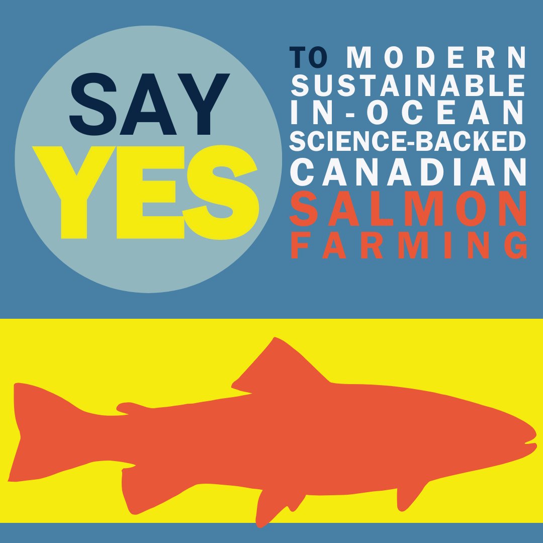 Canadians want affordable, nutritious food that they can feed their families. It is time for the government to stop bowing to the misinformation campaigns of activists and support innovative, science-backed, sustainable Canadian salmon farming. Say YES: app.goadvocate.ca/en/campaigns/s…