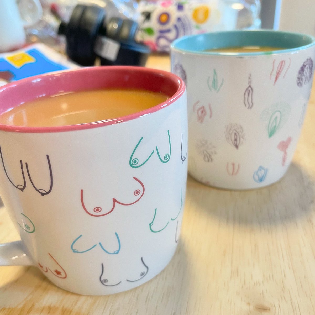 Powderpuff_Room's tweet image. We are all beautiful because of our differences, these Vulva and Breast Mugs are a lovely little reminder from @AnnSummers 👙 

#blogger #bblogger #psblogger #plussizeblogger #plussize #bodypositive #bodyacceptance #breastmug #vulvamug #annsummers #northamptonblogger #northampton