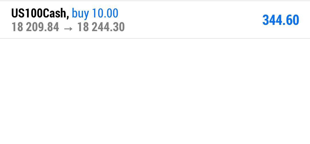 #NAS100 Nasdaq da kârlar alındı. Vip de değerlendirdik. 10 lot = 050 Lota tekabül ediyor. 20 lot= 1 lota tekabül ediyor. Lotlarin büyük durduğuna bakmayın Xm globalde böyle .👍😊