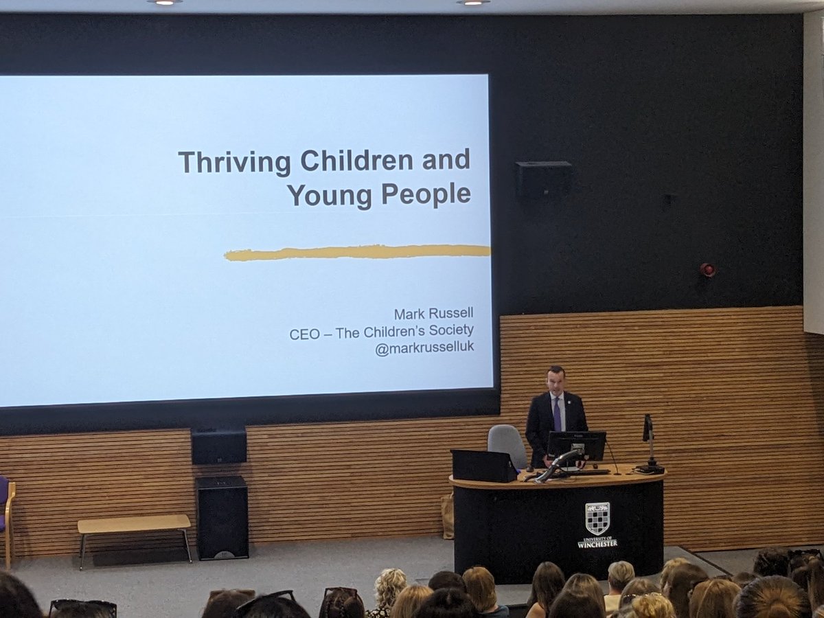 Emma Goto 💙 (@emmagoto) on Twitter photo Such a privilege to hear Mark Russell from the Children's Society talk today in the <a href="/UOW_IoE/">Institute of Education @ University of Winchester</a>
primary education research conference. A fitting end to a brilliant day after hearing so many of our great students share their education research. Such a privilege to hear Mark Russell from the Children's Society talk today in the <a href="/UOW_IoE/">Institute of Education @ University of Winchester</a>
primary education research conference. A fitting end to a brilliant day after hearing so many of our great students share their education research.