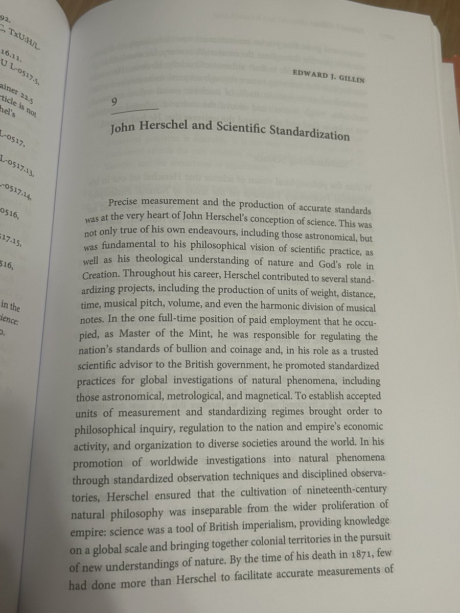 Great excitement in today’s post! Delighted to have a chapter on scientific standardization in The Cambridge Companion to John Herschel! This has been great fun working on with <a href="/StephenRCase/">Stephen Case</a> and Lukas Verburgt

#astronomy #herschel <a href="/CambridgeUP/">Cambridge University Press</a> <a href="/cambUP_History/">Cambridge University Press - History</a> #history #science