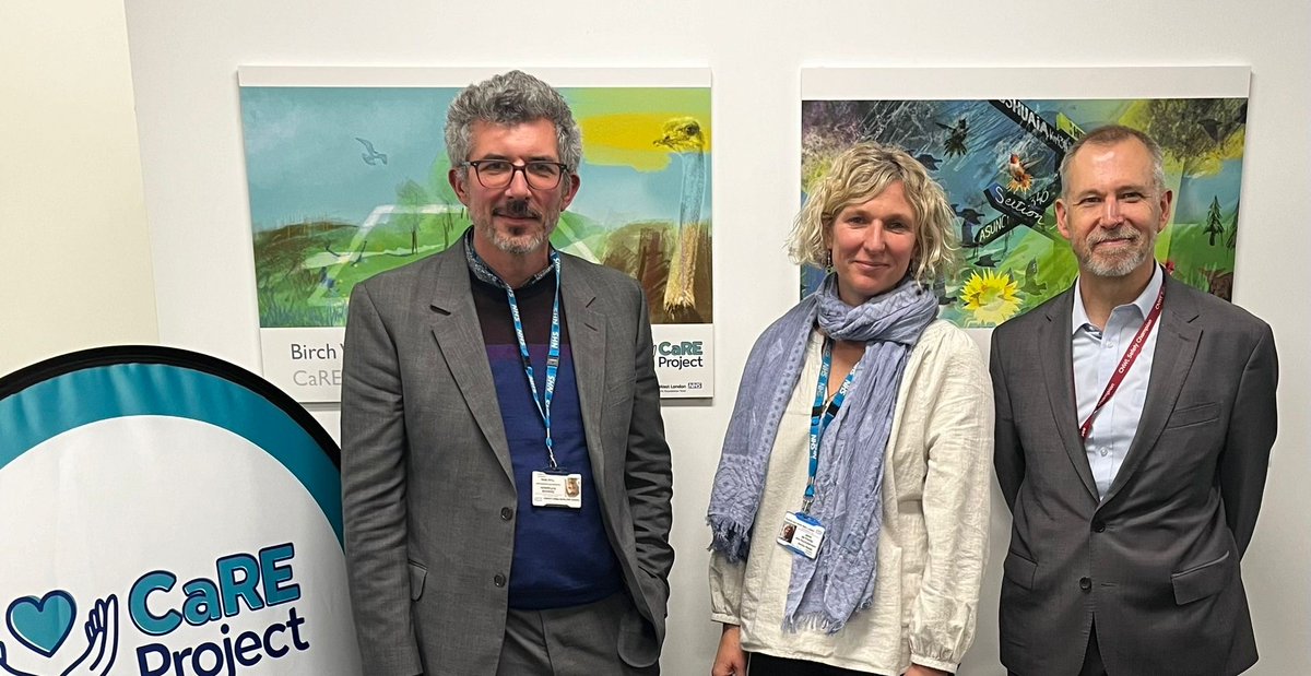 The CaRE Project have unveiled an inspiring display of artwork at Trust HQ showing the diverse environments and daily workings of 13 healthcare teams in CNWL. Read more: cnwl.nhs.uk/news/care-proj…