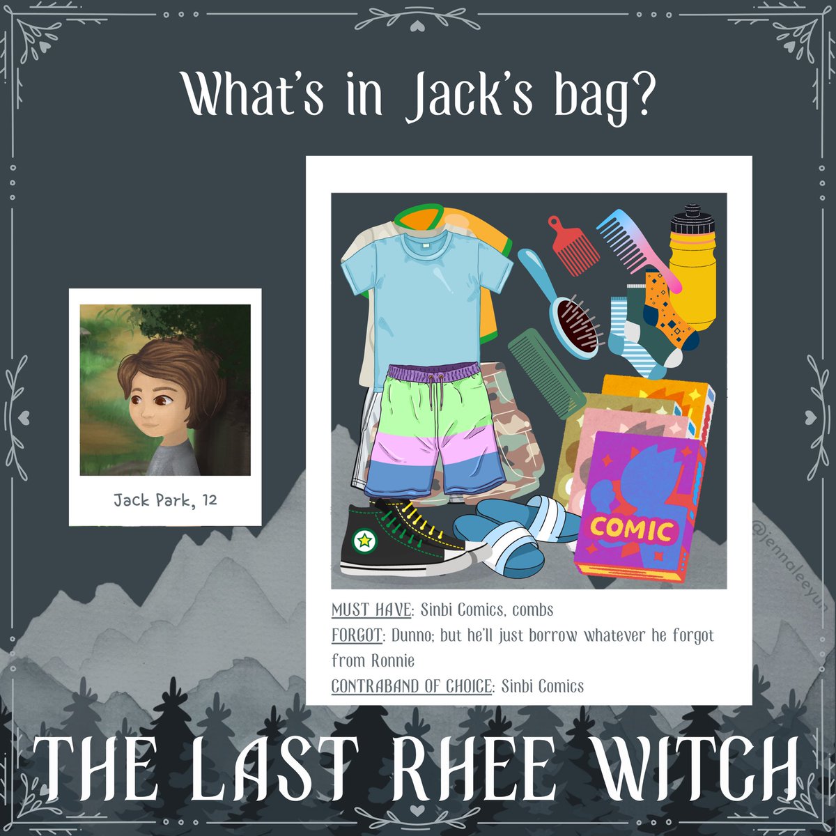 #TheLastRheeWitch is officially less than week from release!!! I’m definitely a forgetful Jack— @JamesMBlakemore’s my Ronnie and definitely (probably) packed what I forgot 😂🙈