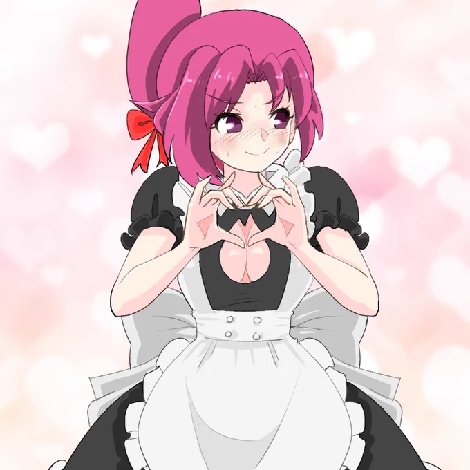 今日は #メイドの日 らしいのでモエキュンりんさん#ケムリクサ 