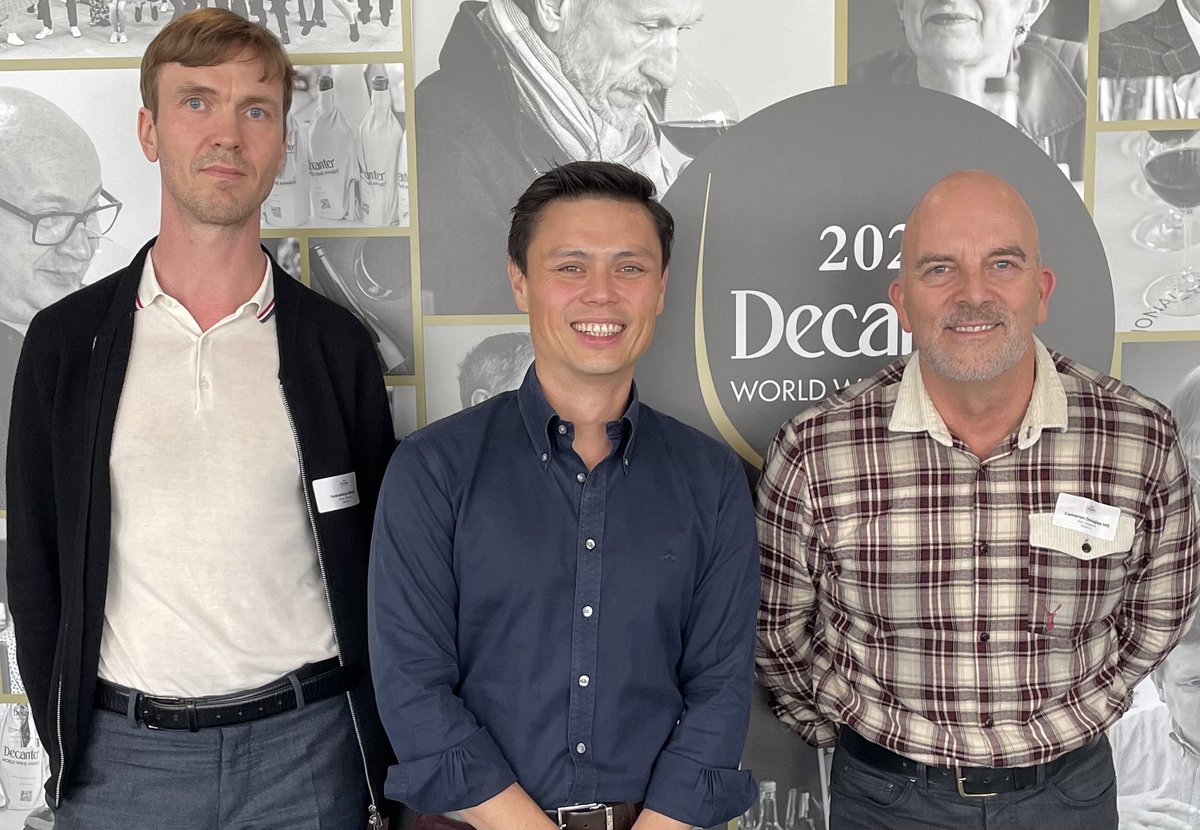 Love my annual engagement at @DecanterAwards - as Regional Chair for #nzwine. A great opportunity to reconnect with wine mates & update on the happenings in the world of wine. Always enjoy my panel members input #dwwa2024