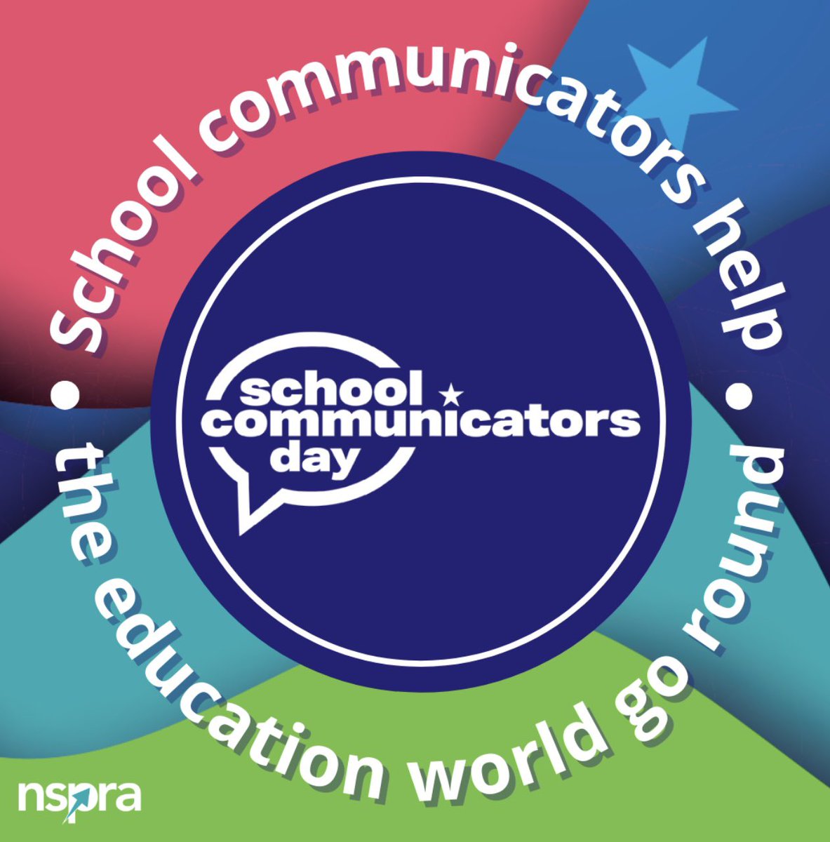 🚀 Happy #SchoolCommunicatorsDay to all of my fellow #ChiefStorytellers out there who work tirelessly everyday to tell the story of our students and schools! Thank you for all you do! @NSPRA 🌟👏 #schoolpr #tellyourstory #edbranding @CalSPRA