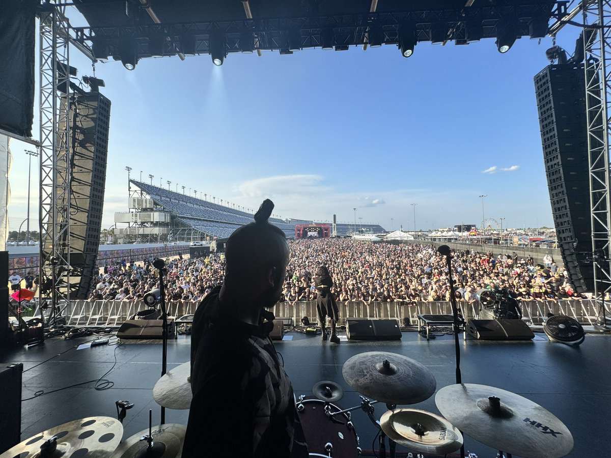 I @lacuna_coil ieri sul palco del @RockvilleFest in Florida 🇺🇸