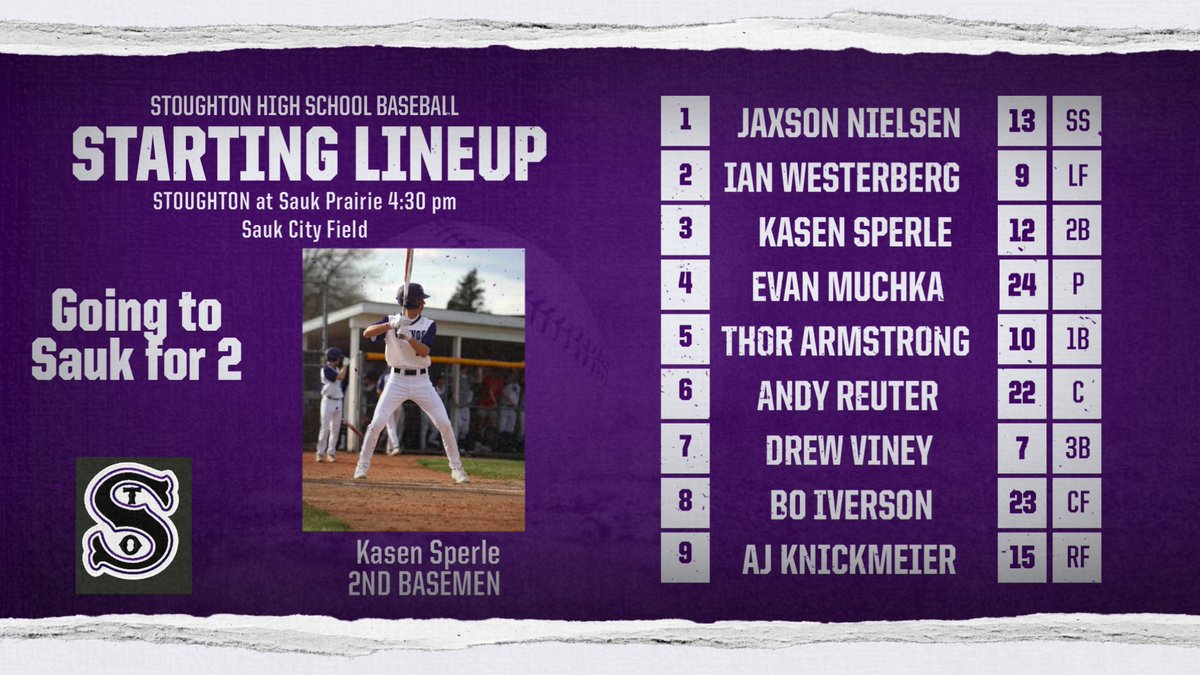 VikingsBeisbol's tweet photo. Starting the weekend with a DH at Sauk Prairie https://t.co/ONvmKK1War