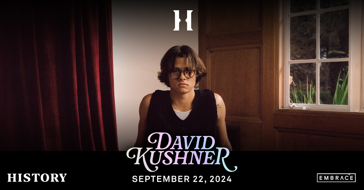 Announcement 🎵 @davidkushner_ live on September 22nd! RSVP: bit.ly/4aeuVja On Sale | Friday, May 17th at 10am