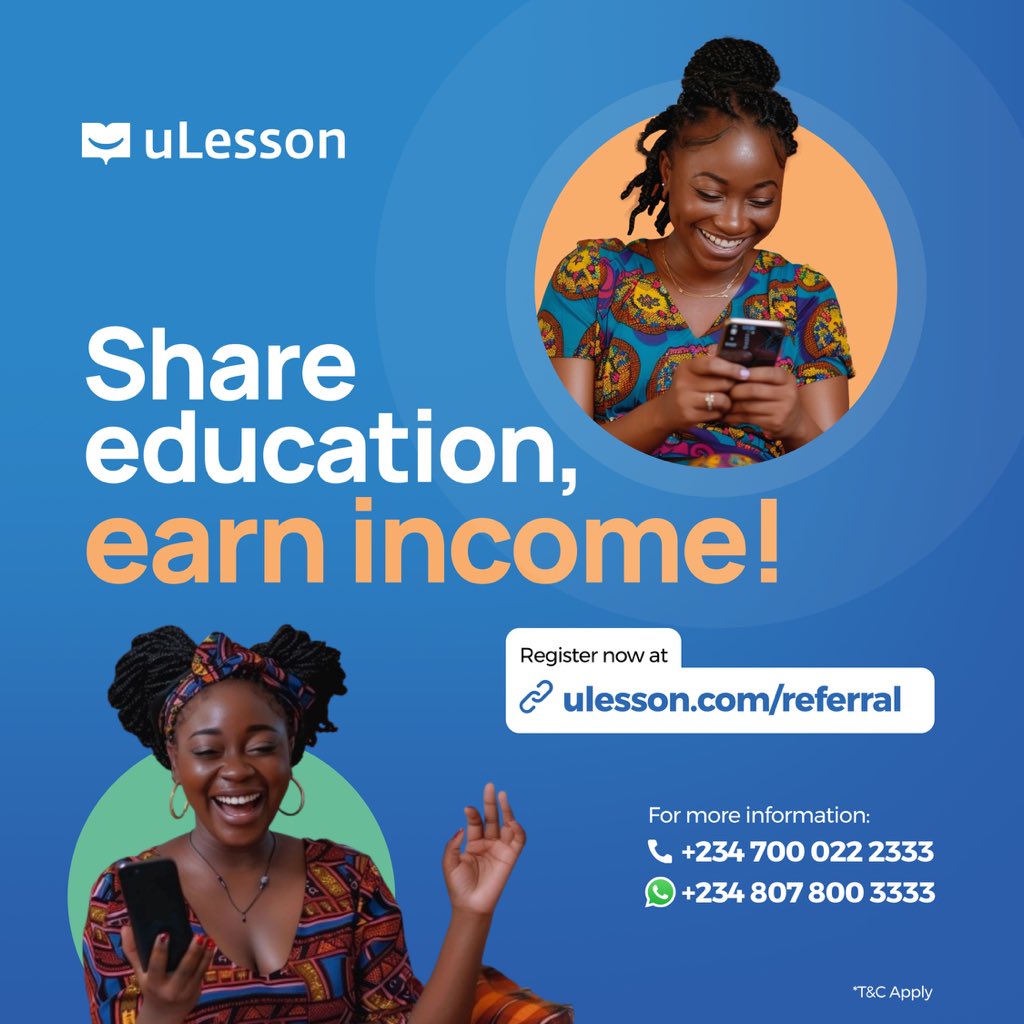 A fantastic way to supplement your income is by recommending learners to the uLesson app!💰📚 Join now, refer, and start earning via ulesson.com/referral 💜 #uLesson #LoveLearning #uLessonApp #uLessonReferral #ReferuLessonApp #Earn