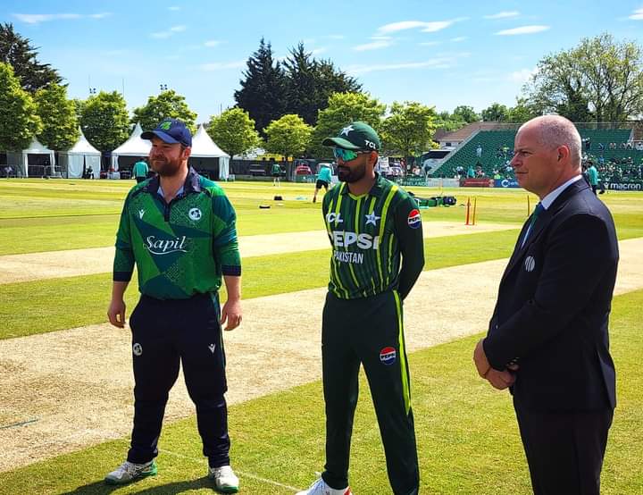 salmanh52669011's tweet photo. Ireland win the toss and opt to bowl first 🏏
#IREvPAK https://t.co/SuCIIPdYPW