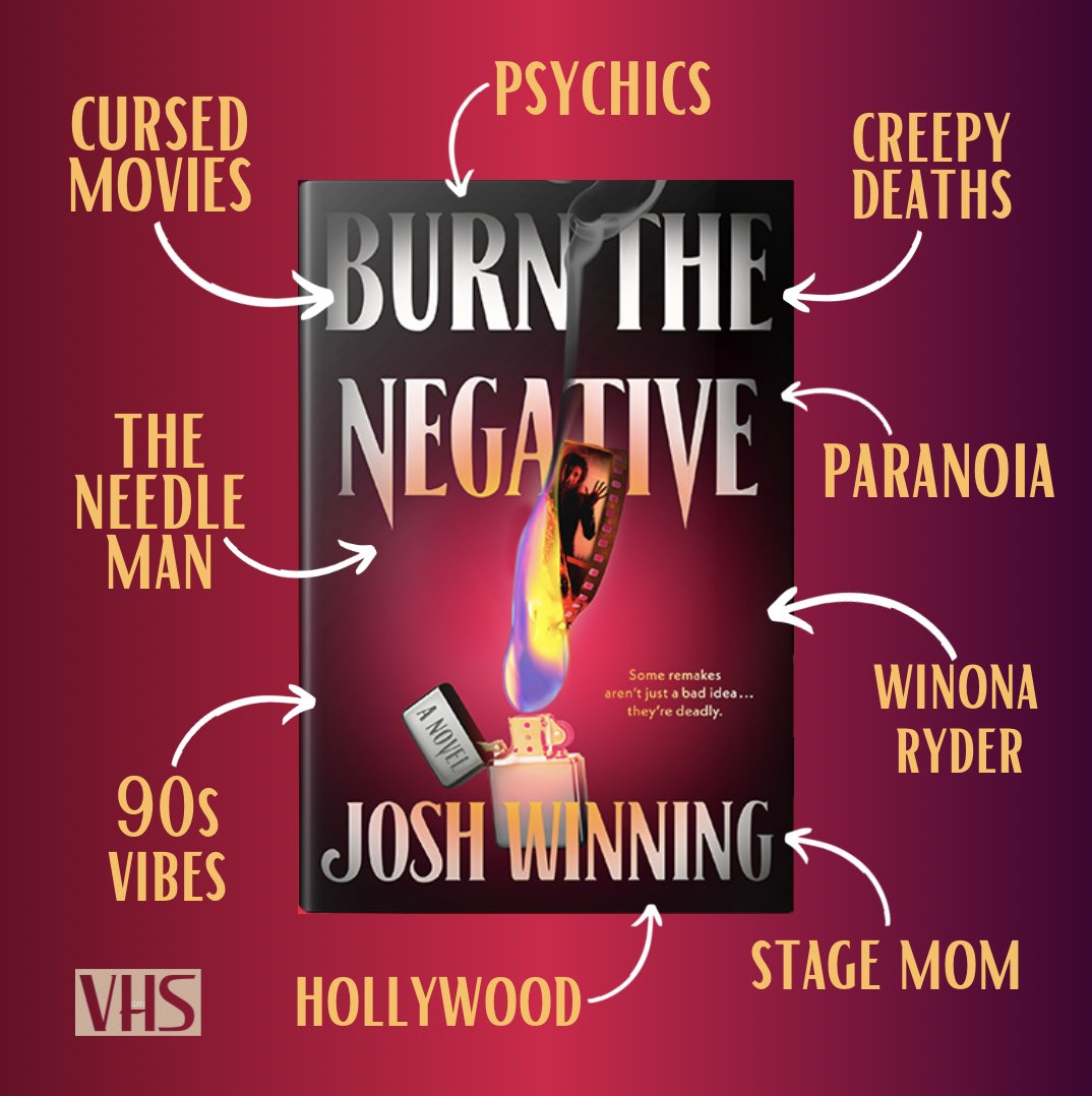 American friends! BURN THE NEGATIVE is available for an absolute steal on Kindle today & tomorrow—just $1.99! That's a lot of cursed movie goodness to see you into the summer months. 🔥🔥🔥Pls share with your horror-loving buds! amazon.com/Burn-Negative-…