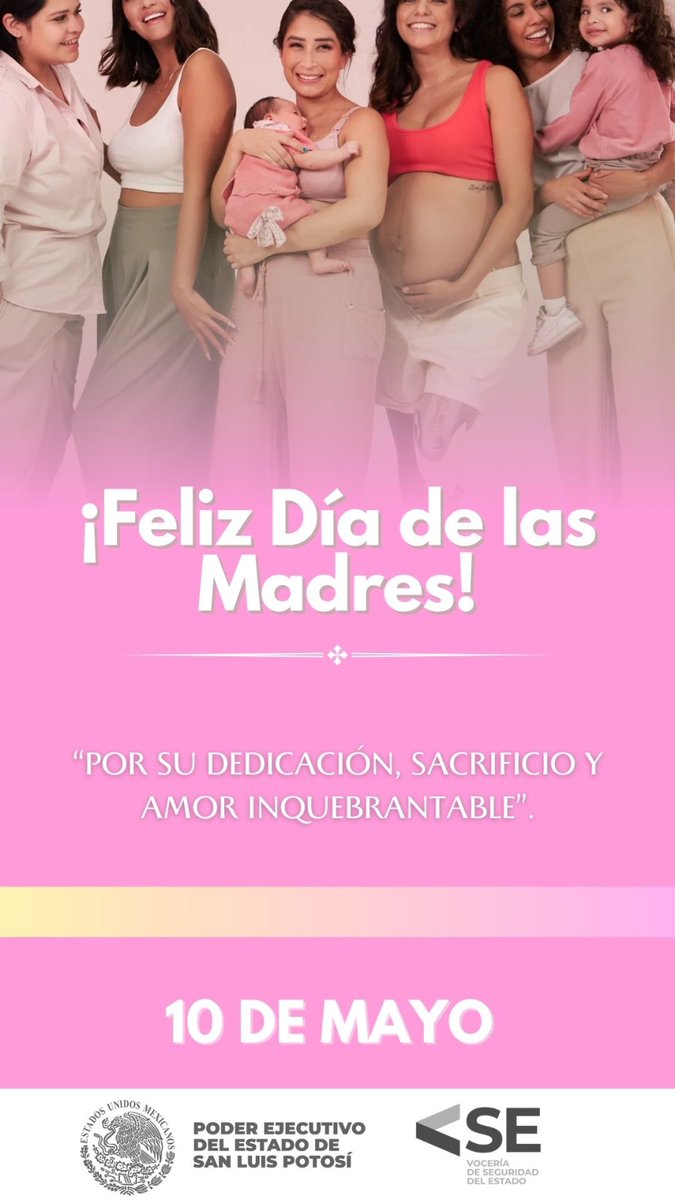 FELIZ DÍA A TODAS LAS MAMÁS POTOSINAS 🌹