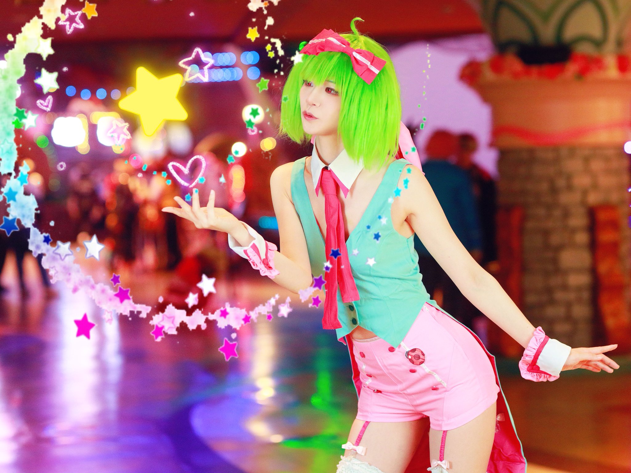 マクロスF ランカ 虹色クマクマ ステッキ