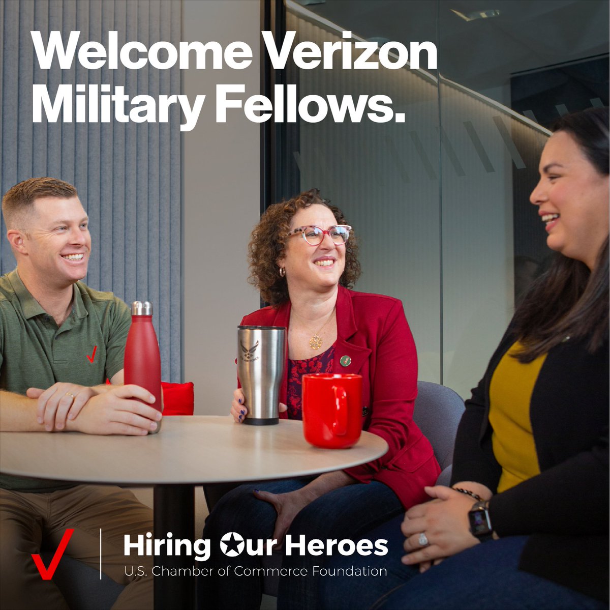 StevenWayn69505's tweet photo. We’re excited to announce a new cohort of @HiringOurHeroes fellows ready to join our mission and gain hands-on experience in a range of career paths, they’re about to see what military life in the #NetworkLife is all about: https://t.co/VCiSSBwAn3 https://t.co/sMuQ5DIhFz