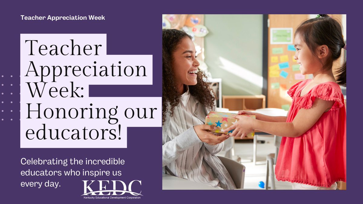 📚 To all the teachers out there, your passion and commitment don't go unnoticed. This week is for you! How will you pamper the special teacher in your life? Share your ideas and spread some inspiration. #CelebrateTeachers #TeacherLove #WeAreKEDC