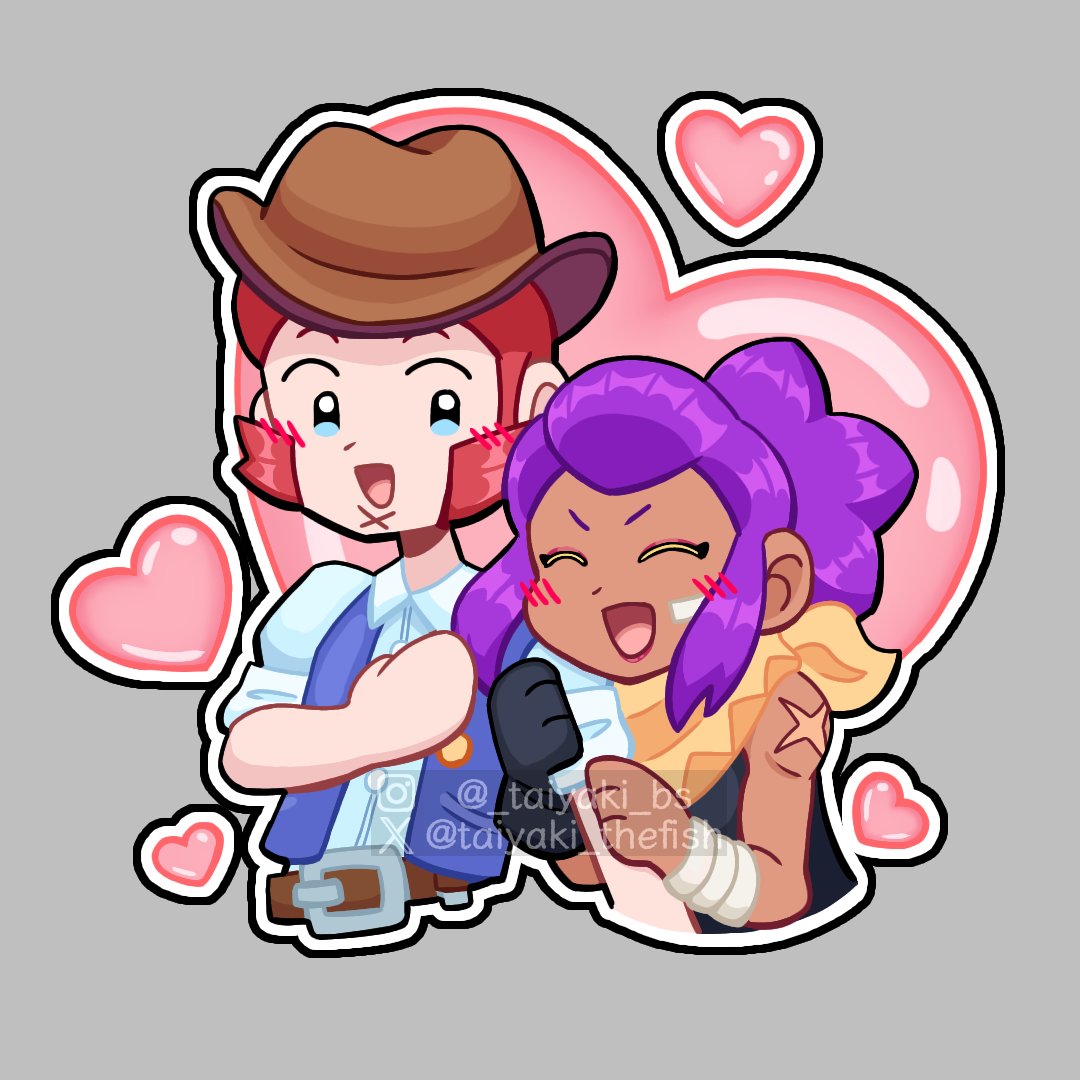 goofy assignment
#BrawlStars #BrawlArt #BrawlStarsArt #brawlstarsfanart #shellyxcolt #coltxshelly