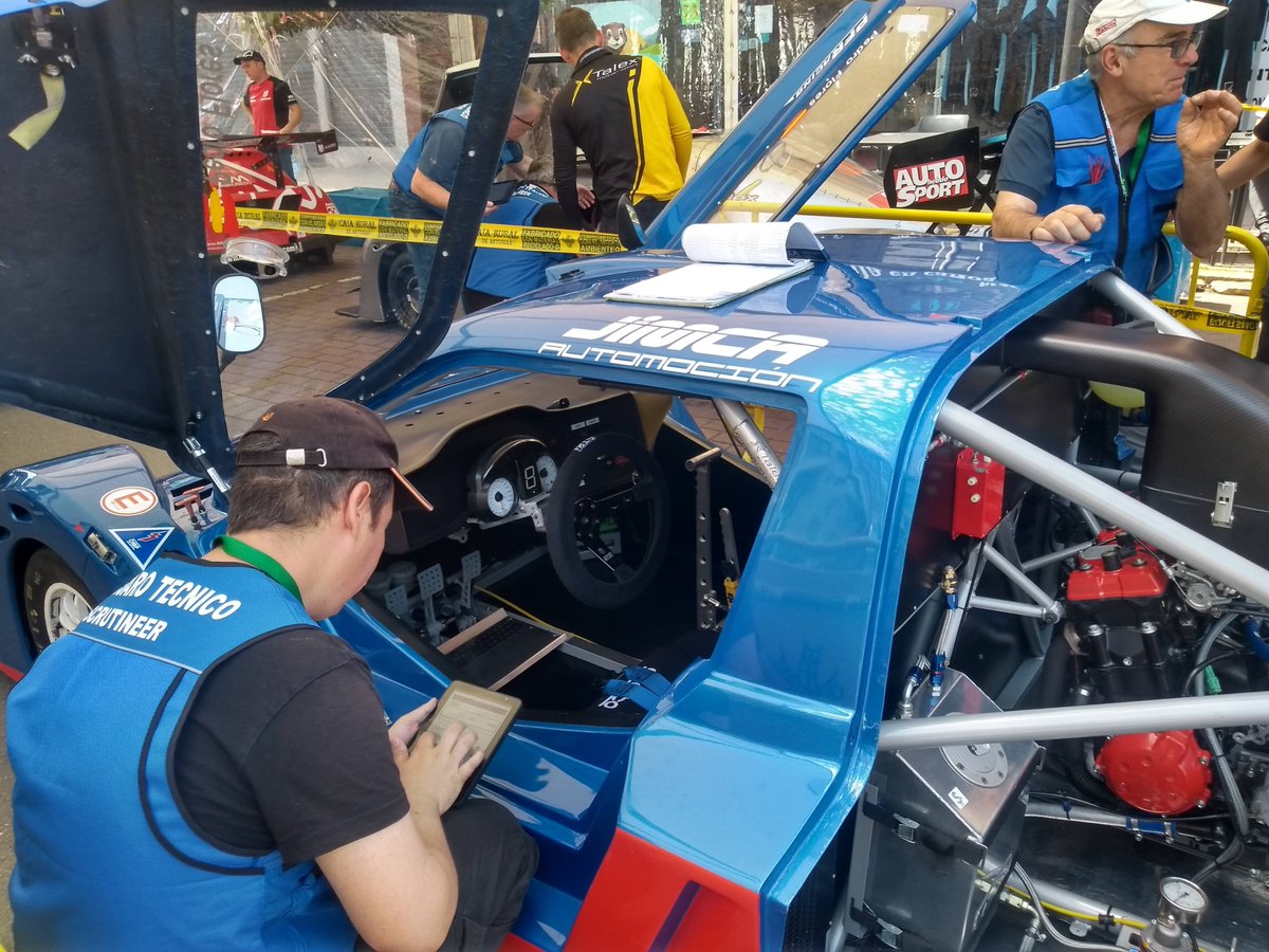 En marcha las verificaciones de la #subidaalfito, primera prueba del #cemautohebdo 2024 y cita española del #EHCC