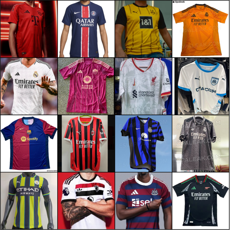 We've seen plenty of leaks and some actual releases, but who do you think has the best 2024/25 shirt (so far)?