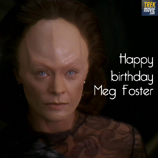 Happy birthday to Meg Foster, who played Onaya in 'The Muse,' a fourth season episode of #StarTrekDS9. Ira Steven Behr specifically wanted her for the role. 
#PrettyLittleLiars #QuantumLeap #StarTrek
