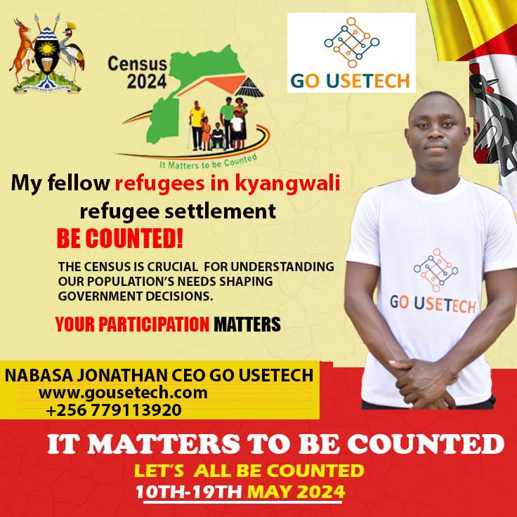 GoUseTech2's tweet image. Every person count&apos;s and every response matters , I encourage each and everyone to participate in the upcoming cencus