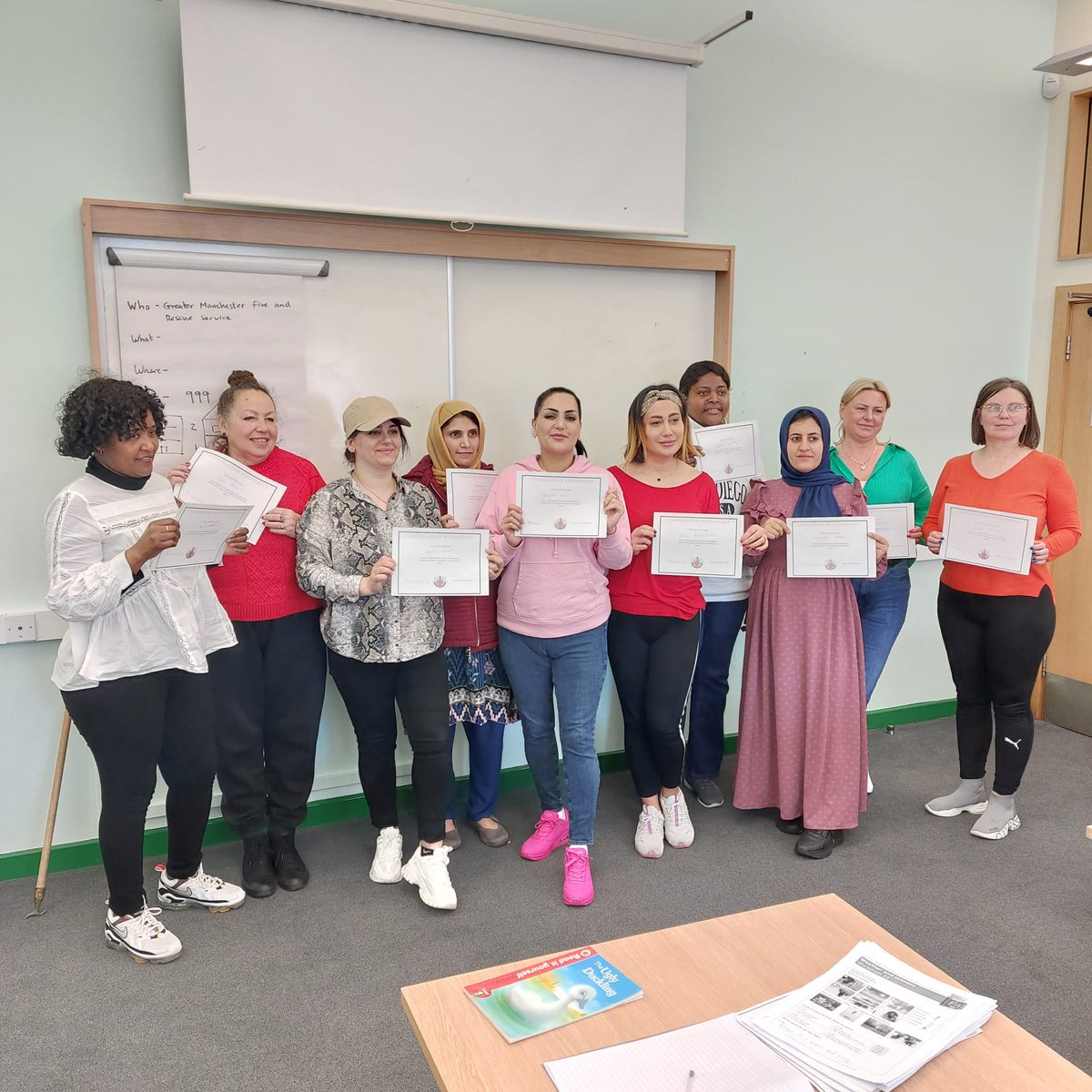 Talk English Rochdale tweet media