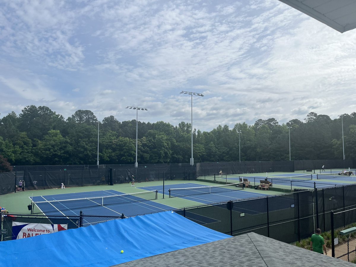 Starting Spring Championship Season Today!! 

NCHSAA Individual Tennis Championships started this morning! 

#NCHSAA #BetterTogetherSince1913